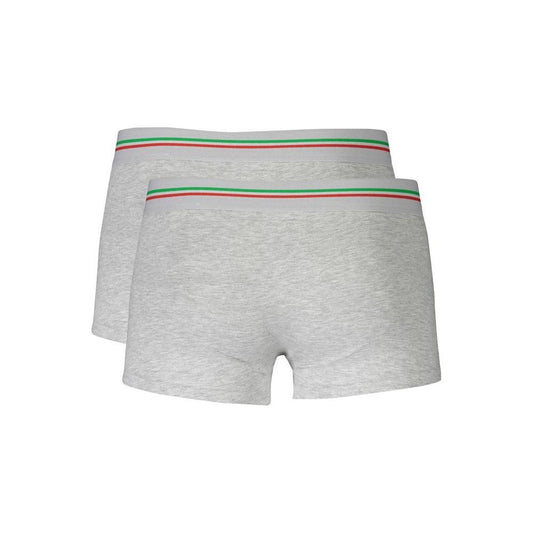 Aeronautica Militare Gray Cotton Underwear AE-3324-XXL