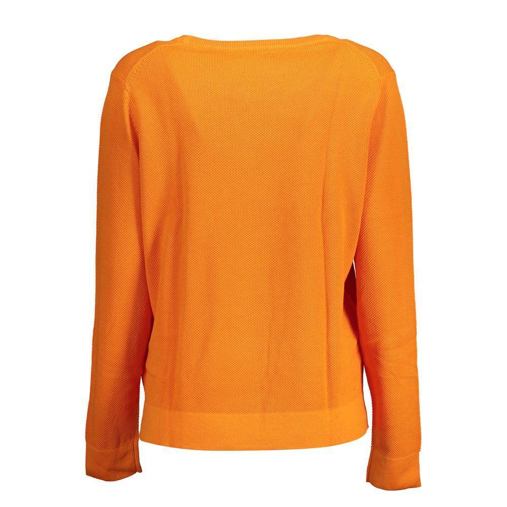 Gant Orange Cotton Sweater GA-14718-L