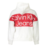 Calvin Klein White Cotton Sweater CA-18012-L