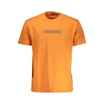 Napapijri Orange Cotton T-Shirt NA-19623-L