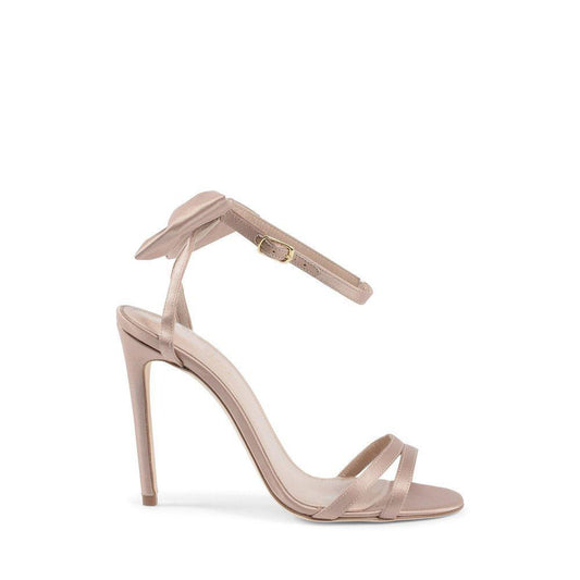 Dee Ocleppo Beige Satin Sandal DE-1385-EU37/US7