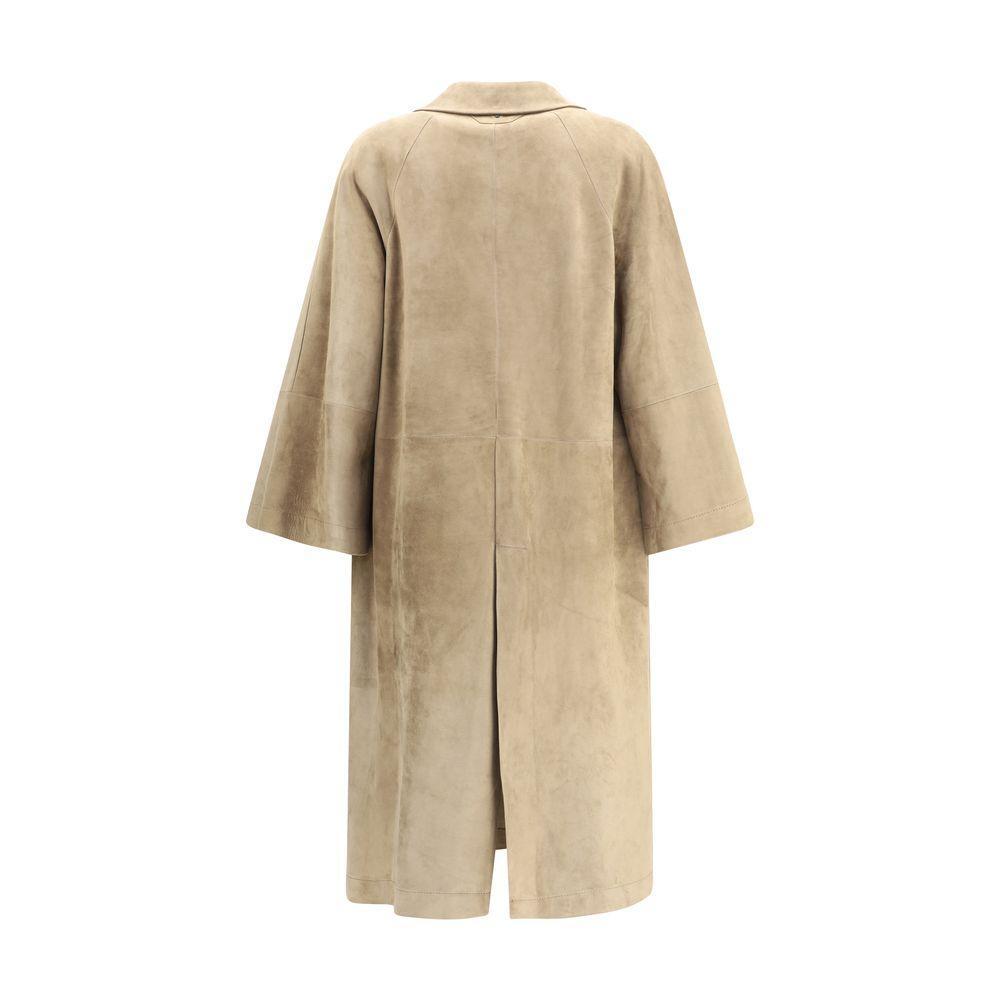 Salvatore Santoro Suede Coat SA-48082DTERRA-IT42 | L