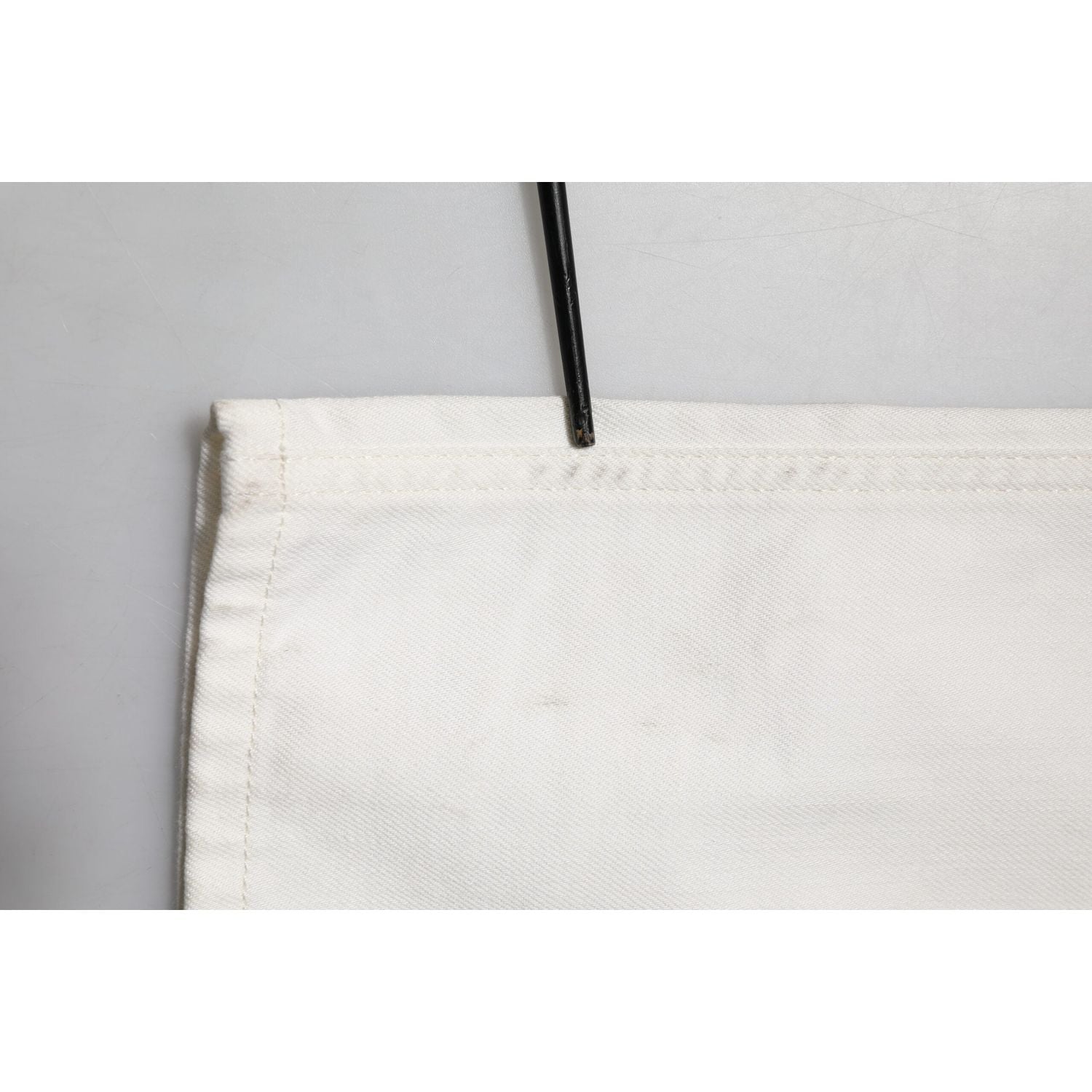 Dolce & Gabbana White Cotton Skinny Men Denim Jeans