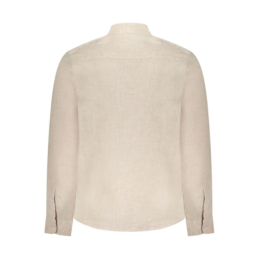 North Sails Beige Linen Shirt NO-38897-M
