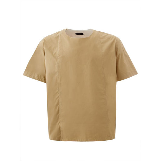 Emporio Armani Brown Cotton Sweater