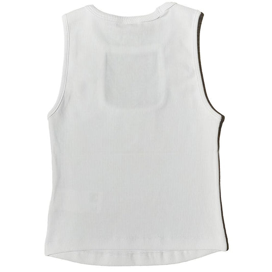 Comme Des Fuckdown White Cotton Tops & T-Shirt