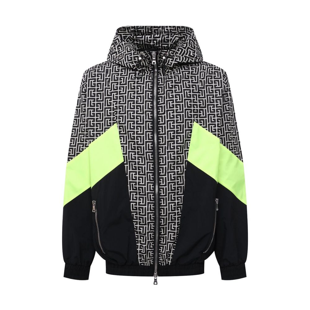 Balmain Multicolor Nylon Jackets & Coat