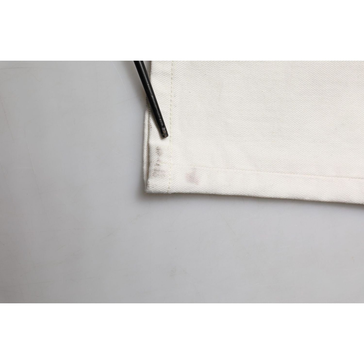 Dolce & Gabbana White Cotton Skinny Men Denim Jeans