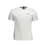 North Sails White Cotton T-Shirt NO-10775-XL