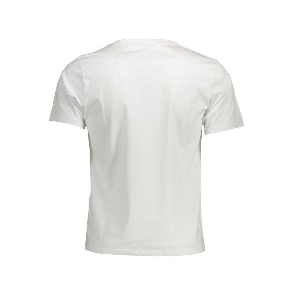 North Sails White Cotton T-Shirt NO-10775-XL