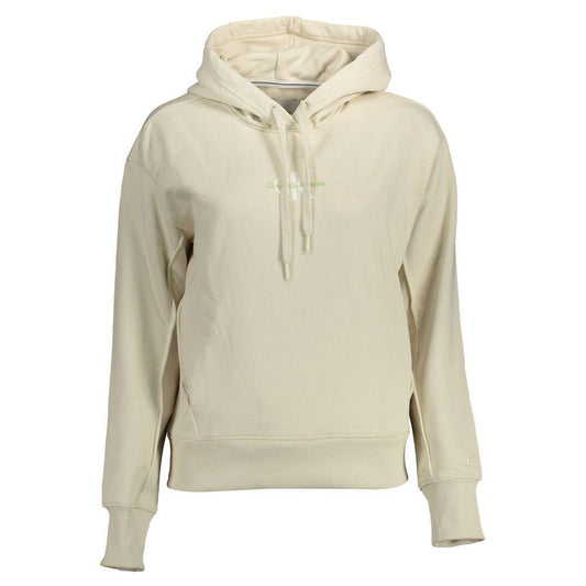 Calvin Klein Beige Cotton Sweater CA-11631-XL