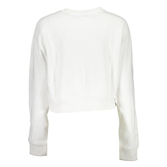 Calvin Klein White Polyester Sweater