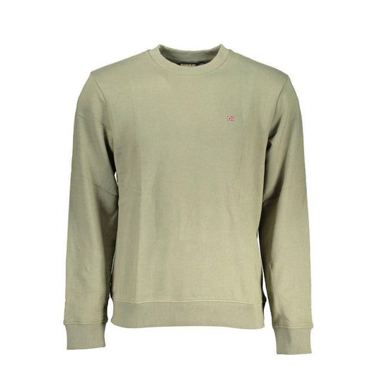 Napapijri Green Cotton Sweater