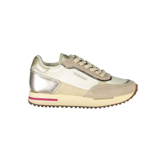 Napapijri Beige Polyester Sneaker NA-20202-EU38/US8