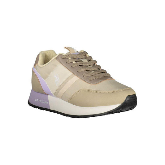 U.S. POLO ASSN. Beige Nylon Sneaker US-20547-EU35/US5