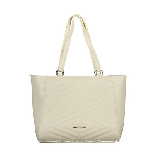 Mario Valentino Beige Polyethylene Handbag VA-21569