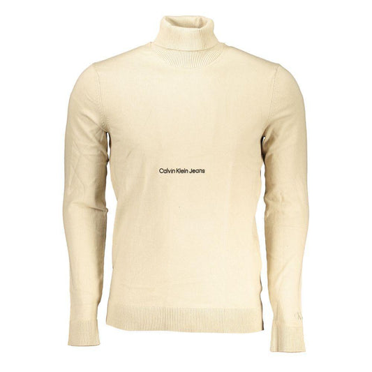 Calvin Klein Beige Cotton Sweater CA-25463-M