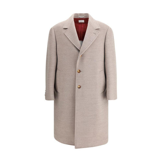 Brunello Cucinelli Wool Coat BR-MY4969155CNH07-IT50 | L