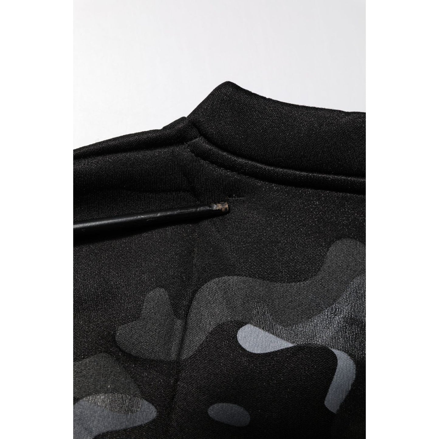 Dolce & Gabbana Black Camouflage Pullover Sweatshirt Sweater