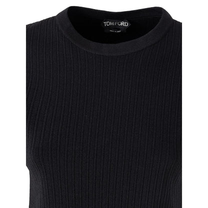 Tom Ford Black Silk T-Shirt