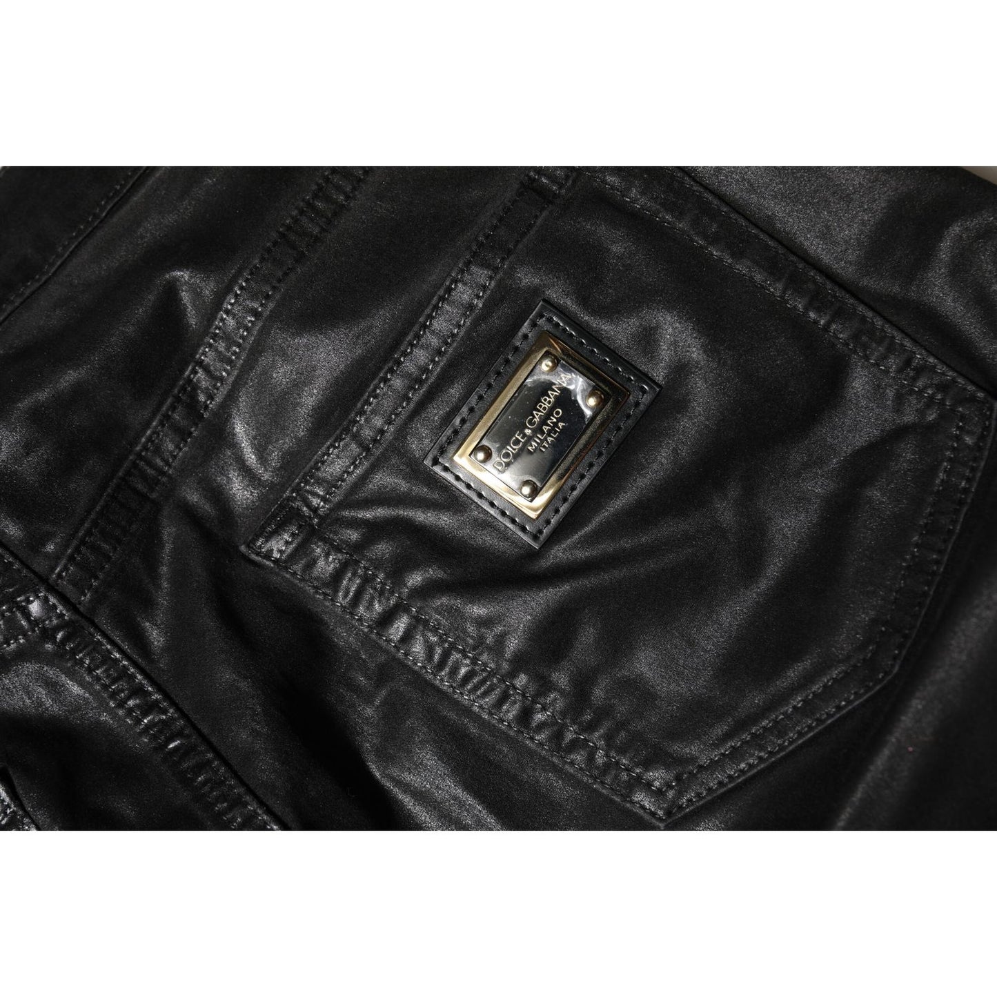 Dolce & Gabbana Black GRACE High Waist Skinny Denim Jeans