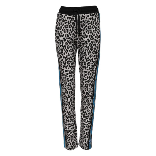 Dolce & Gabbana Multicolor Leopard #DGMillennials Jogger Pants