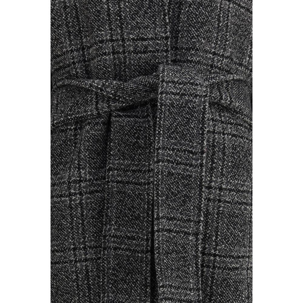 Balenciaga Check long Coat BA-838934TSU201269-3