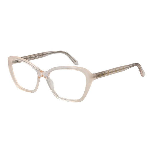 Guess White Women Glasses Frame, full-rim acetate with butterfly style, demo lenses, includes branded case, dimensions 52-14-140.
