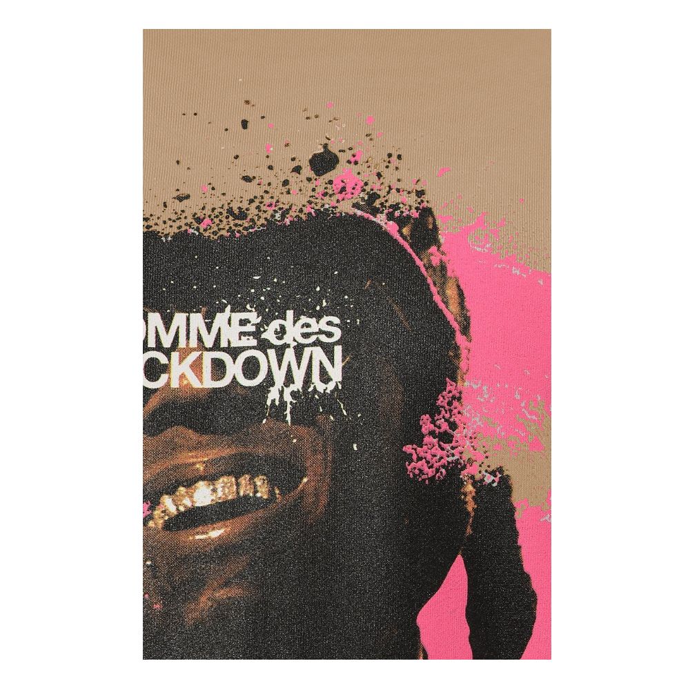 Comme Des Fuckdown Marrone Cotton Men's Hoodie