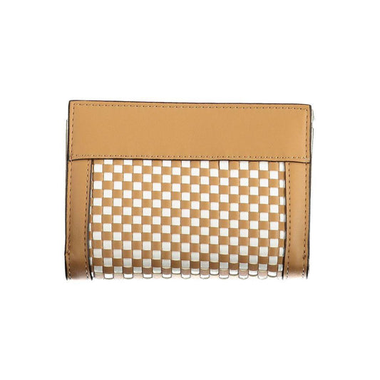 Guess Jeans Brown Polyethylene Wallet