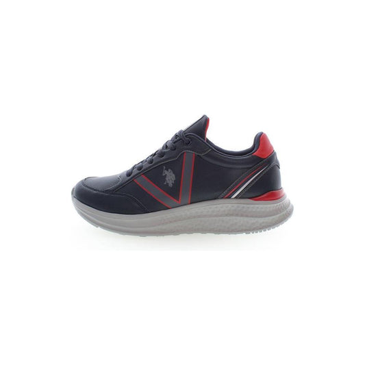 U.S. POLO ASSN. Blue Polyester Sneaker