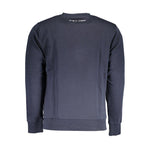 La Martina Blue Cotton Sweater