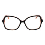 Guess Black Women Glasses Frame with acetate full-rim butterfly style, black color, and demo lenses. Includes branded case, spring hinge.