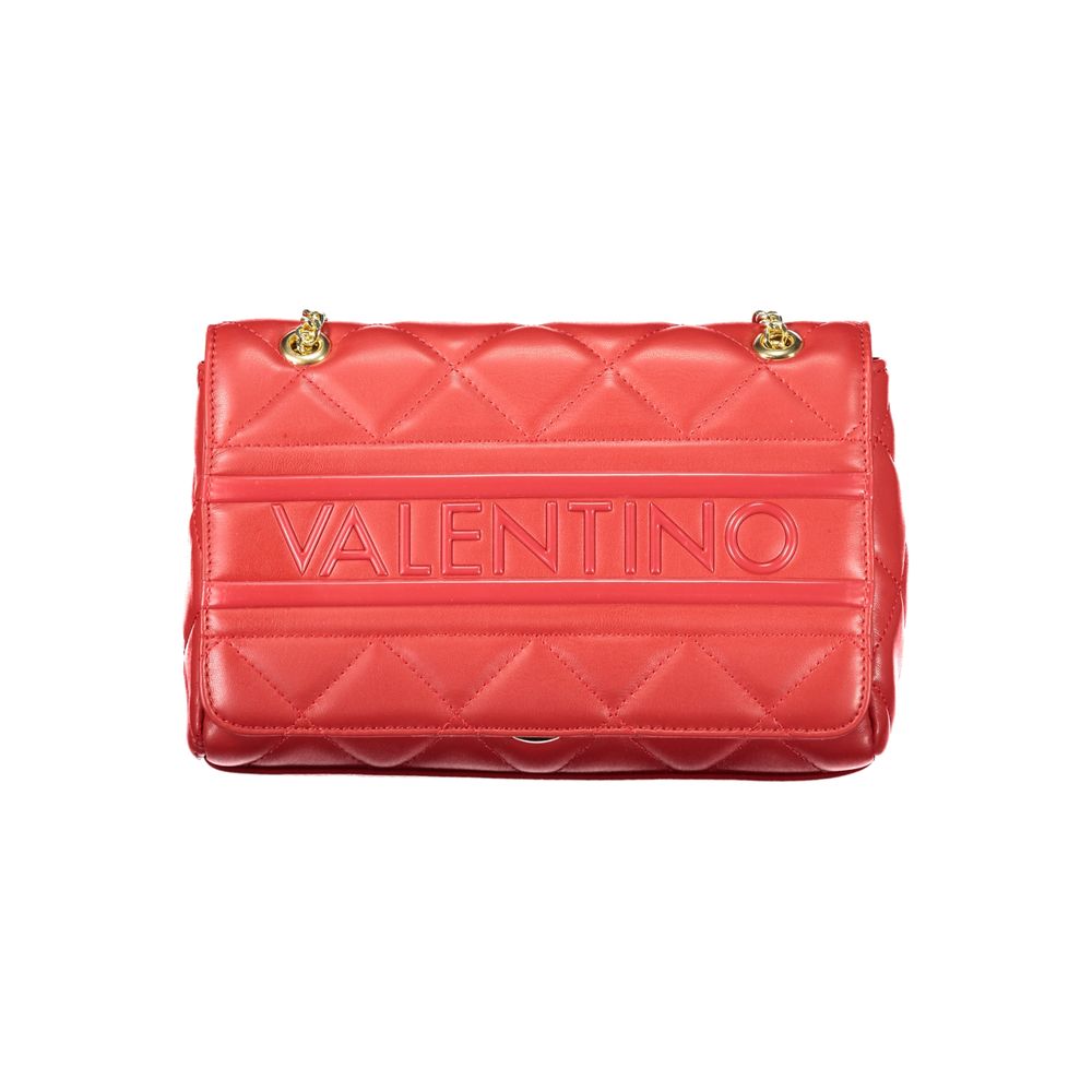 Mario Valentino Red Polyethylene Women Handbag