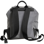 Dolce & Gabbana Gray Palermo Reflector Buckles Drawstring Backpack Bag BAG4647
