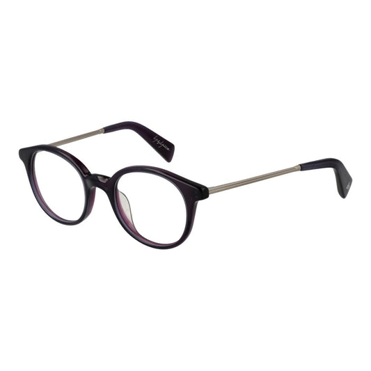 Yohji Yamamoto Purple Metal & Plastic Glasses (Frames)