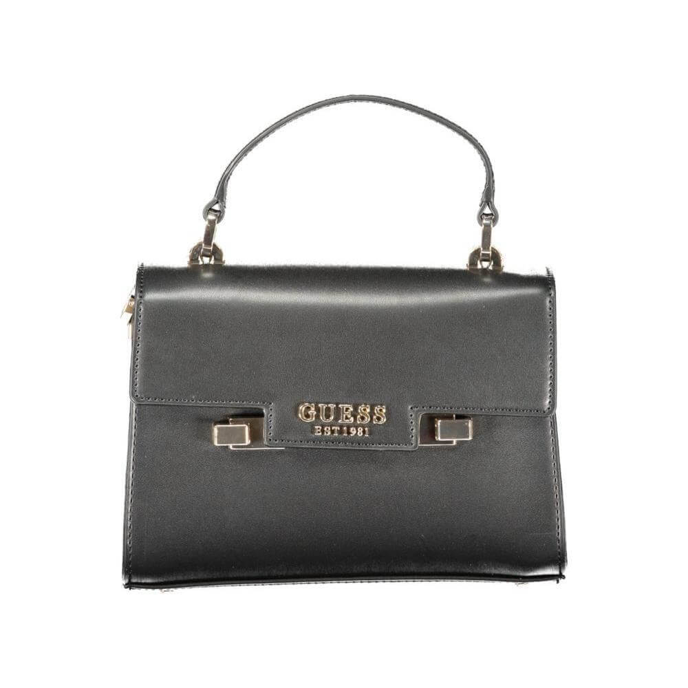 Front view with bag zipped and handles upright.