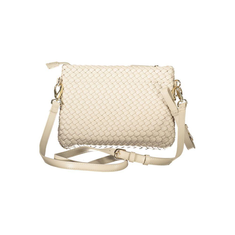 Mario Valentino Beige Polyethylene Women Handbag VA-39185