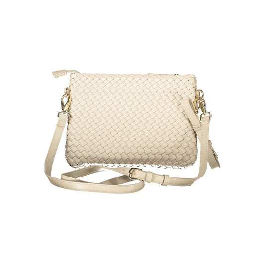 Mario Valentino Beige Polyethylene Women Handbag VA-39185