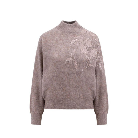 Brunello Cucinelli T-Neck Knit BR-8735287017684-M