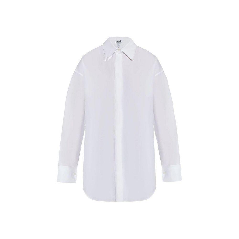 Loewe Draped Cotton Shirt LO-8848337305812-38