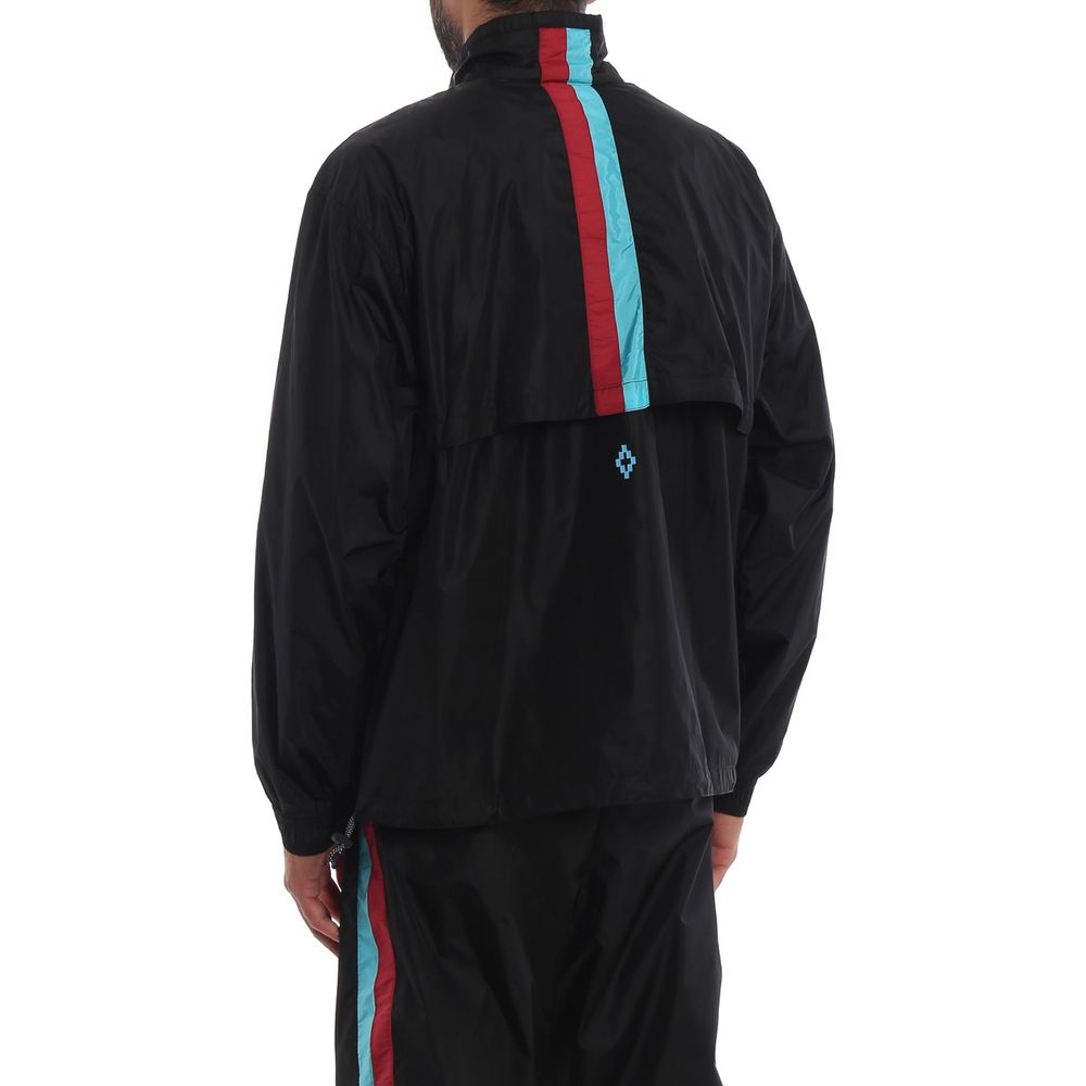 Marcelo Burlon Black Polyamide Shell Jacket