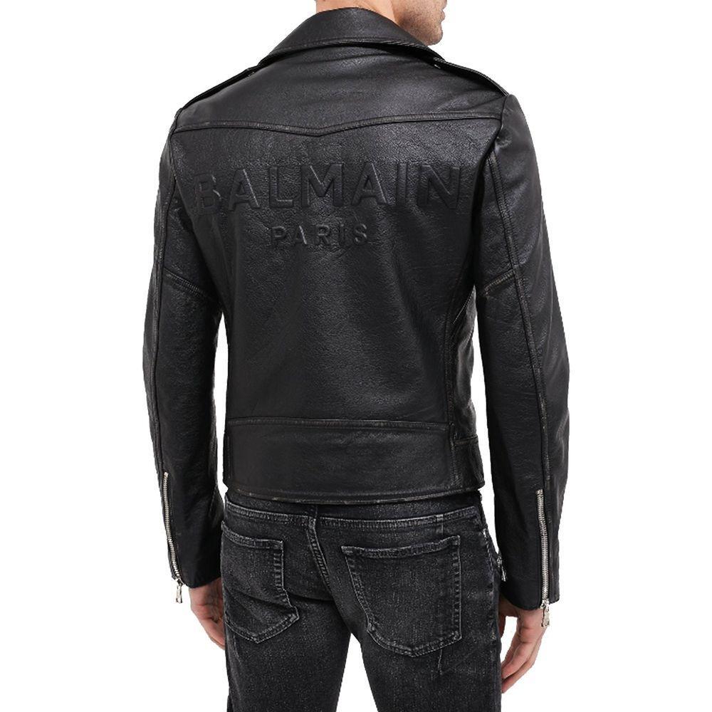 Balmain Leather Jacket BA-8736270811348-48 | M