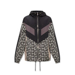 Balmain Nylon Monogram Jacket BA-8736272908500-48 | M