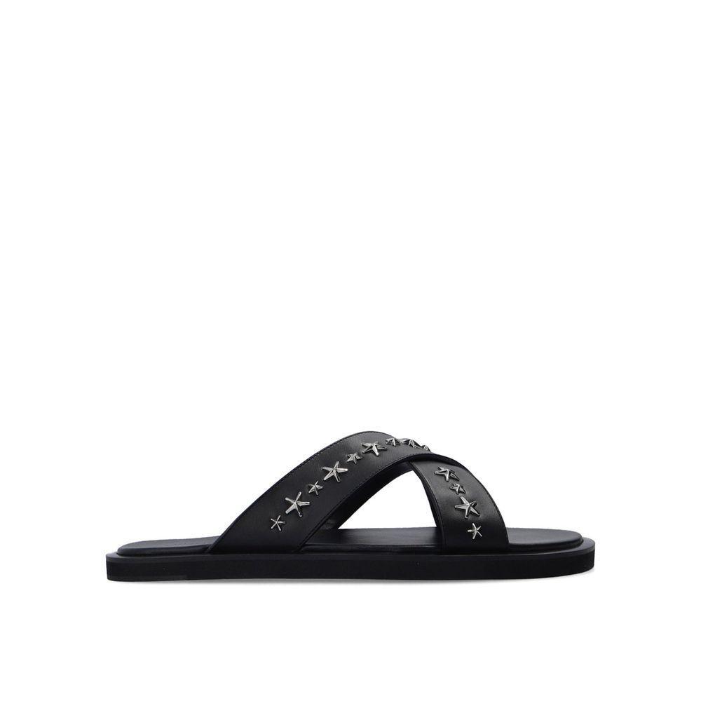 Jimmy Choo Palmo Leather Sandals JI-8736443367636-EU41/US8