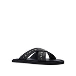 Jimmy Choo Palmo Leather Sandals JI-8736443367636-EU41/US8