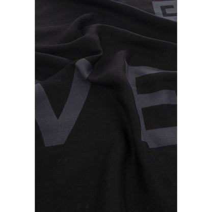 Givenchy Black Cashmere Scarf