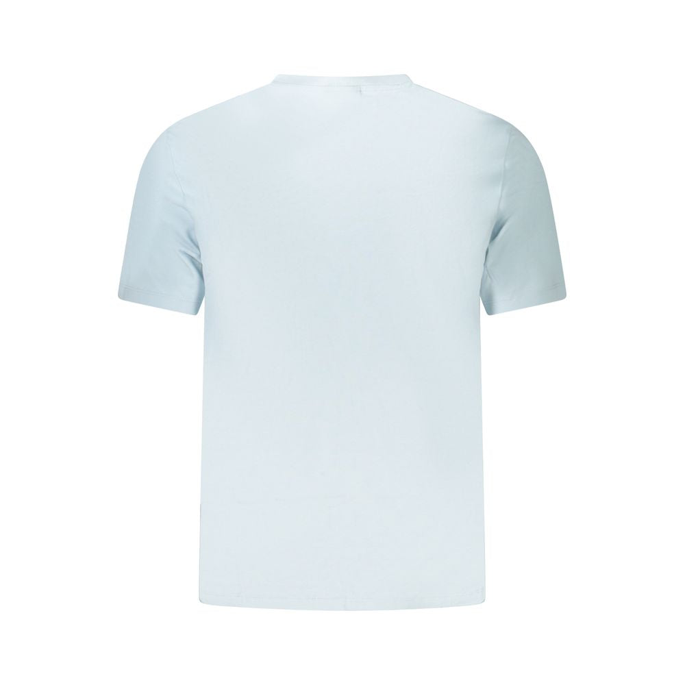 Calvin Klein Blue Cotton Men T-Shirt