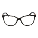 Guess Black Women Glasses Frame, full-rim acetate with rectangle style and demo lenses, includes branded case.