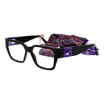 Guess Black Unisex Glasses Frame with full-rim plastic design, rectangle style, and branded case included.